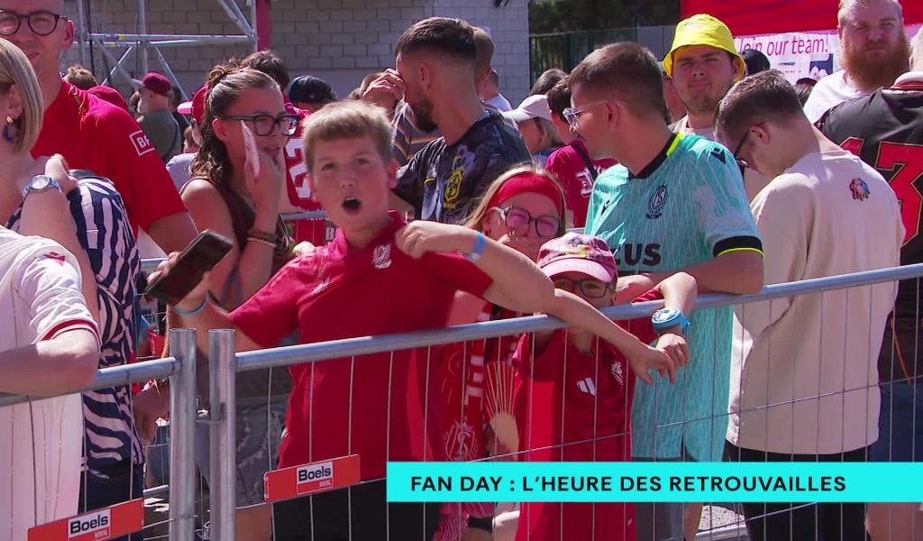 Fan Day : le Standard retrouve ses supporters avant la reprise