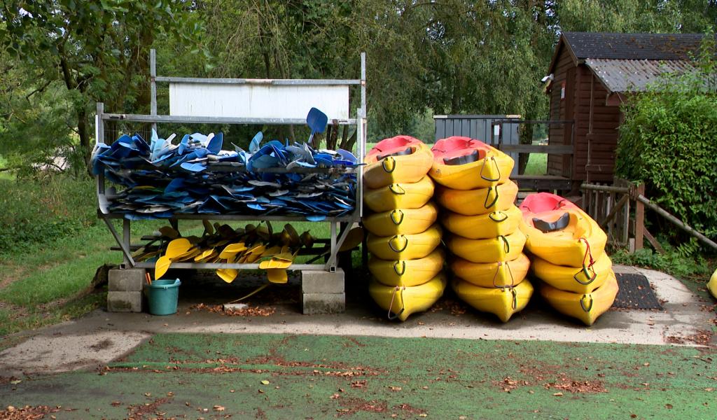 Sécheresse: les kayaks à l'arrêt depuis un mois