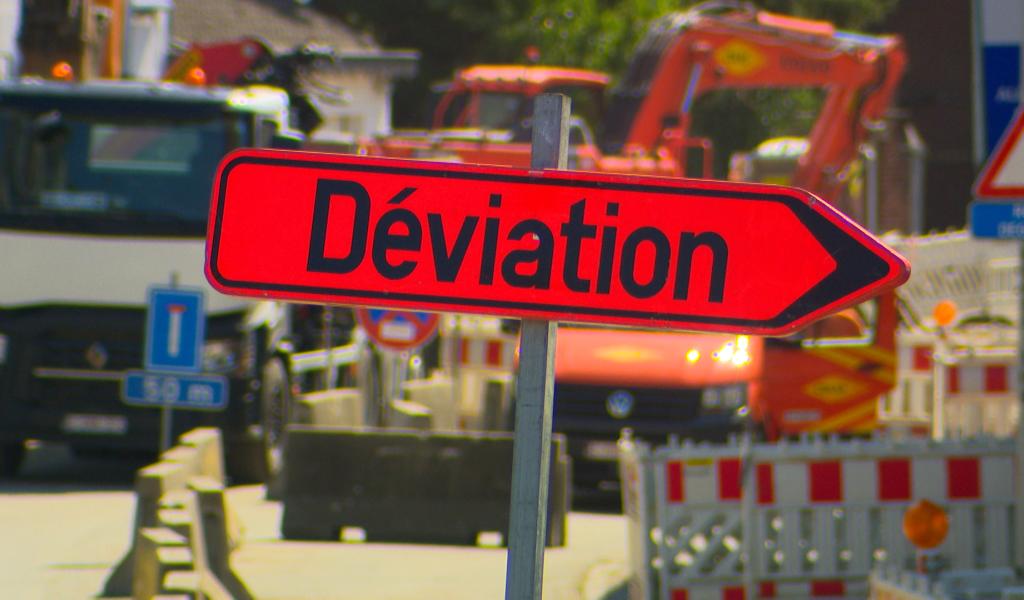 Soumagne cernée par les travaux