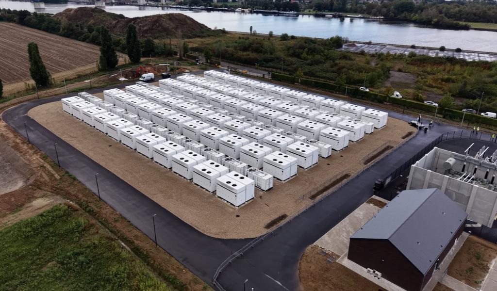 Le plus grand parc de batteries de Wallonie inauguré par Luminus à Visé
