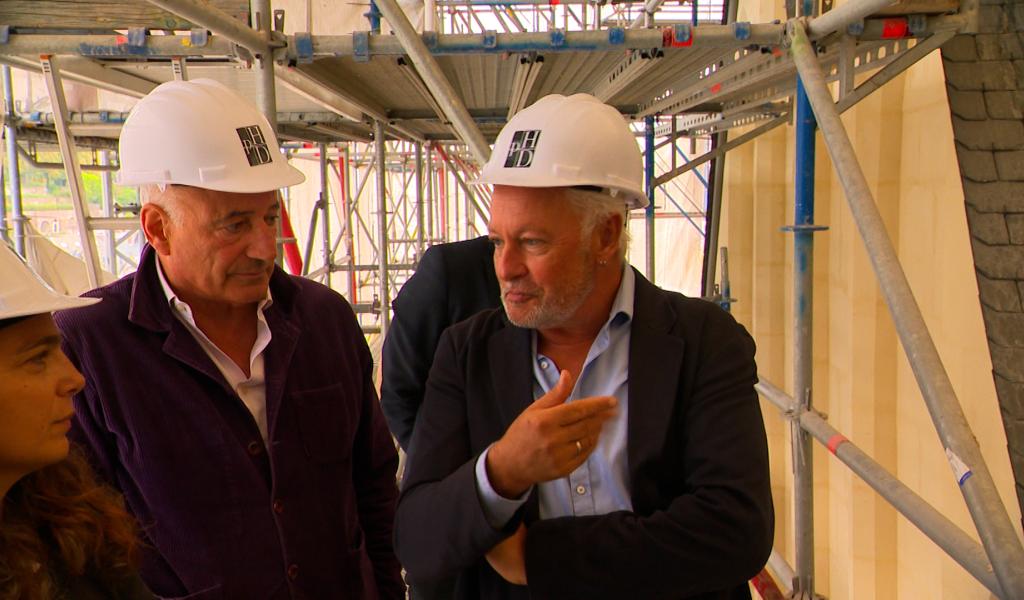 Philippe Villeneuve, l’architecte de Notre-Dame, séduit par le chantier de Sainte-Croix