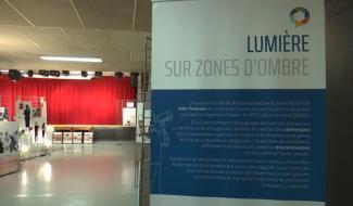 Affiche "Lumière sur zones d'ombres"  expo-photo anti-préjugés