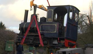 Une nouvelle chaudière pour une locomotive de Sprimont