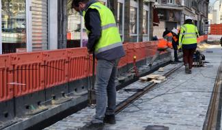 Tram En Commun S3#25 : tests à Léopold et nouveau planning sur les quais de Coronmeuse