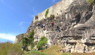 Wanze : Ca grimpe au château ! 