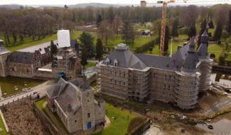 En visite au Château de Jehay pour la troisième édition de la "Vie de château en famille"