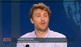 Jérôme Peeters, joueur international de Padel