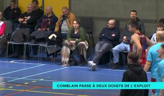Final de la coupe de Belgique de Basket: Comblain passe à deux doigts de l'exploit face à Anvers