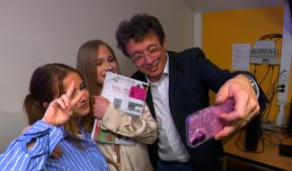 Philippe Boxho: star même dans les écoles!