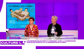 Les Improbables sont à croquer ! Christine Sumkay et le dessinateur Clarke sont les invités de CultureL