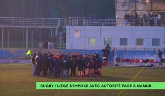 Rugby : Liège s'impose avec autorité face à Namur !