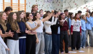 140 ados chantent les 85 ans des Jeunes Musicales