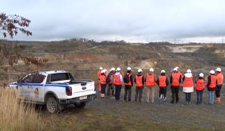 Des étudiants en immersion chez Carmeuse