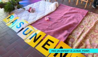 Un action symbolique à l’église Notre-Dame Auxiliatrice pour interpeller les autorités