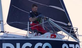 Quentin Debois : première semaine de navigation
