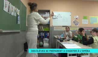 Bressoux : des élèves se préparent à chanter à l'opéra