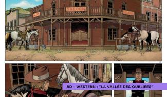 BD : Alain Henriet signe son 1er western "La vallée des Oubliées"