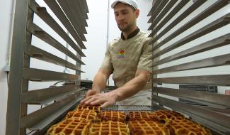 Lehios: des gaufres artisanales, locales et protéinées