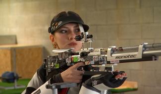 Rachel Navez : Une trajectoire express vers l'élite du tir à air comprimé