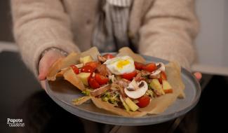 La frisée aux lardons