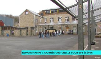 Journée culturelle au centre scolaire Saint-Raphaël à Remouchamps