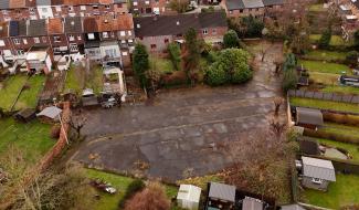 Végétalisation d'un quartier à Ans