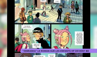 Le roman "Zebraska", sur la complexité d'être un enfant HPI, adapté en BD