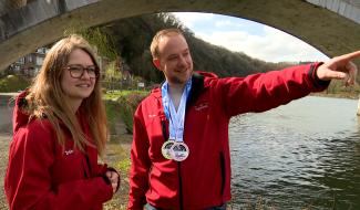 Un Hutois devient champion du monde de natation hivernale
