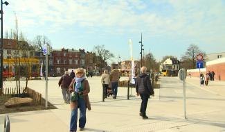 Inauguration de la Place de la Gare à Fléron