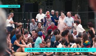 Le programme de la 10e édition pour le Festival des Arts de la Rue à Huy