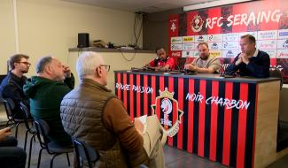 FC Seraing : Arnauld Mercier a "envie de voir les joueurs s'éclater" contre Beveren