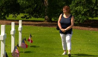 « La liberté, on doit se battre pour la garder » : Nathalie Mistiaen fait vivre la mémoire de soldats américains
