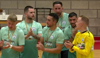 Futsal - Ligue : Le Blue Pearl d'Hamoir s'offre le doublé Coupe-Championnat