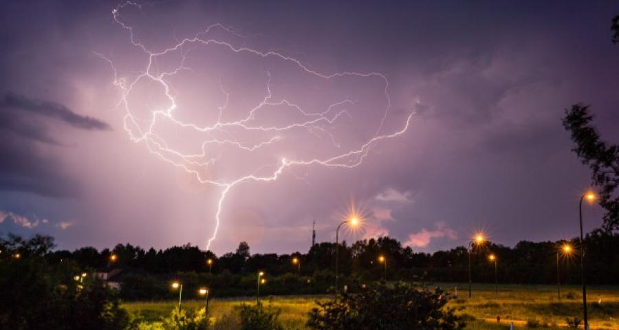 Avertissement jaune pour des orages en provinces de Liège et de Namur