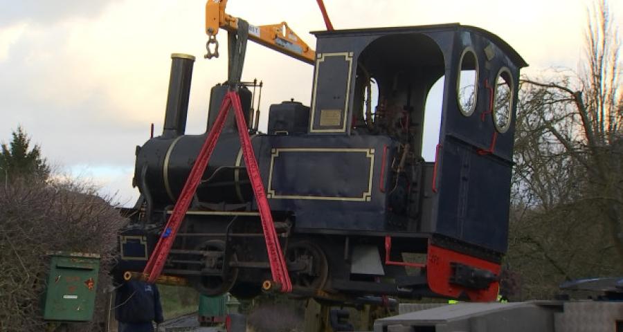 Une nouvelle chaudière pour une locomotive de Sprimont
