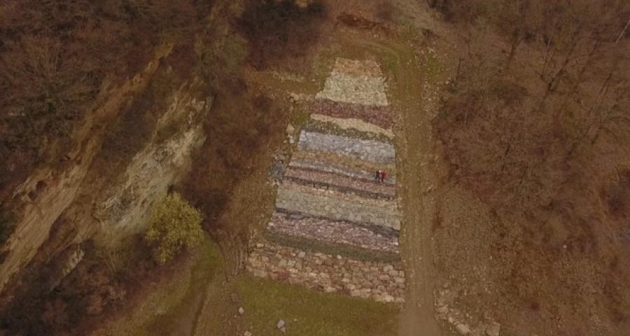 Le mur géologique de Comblain-au-Pont
