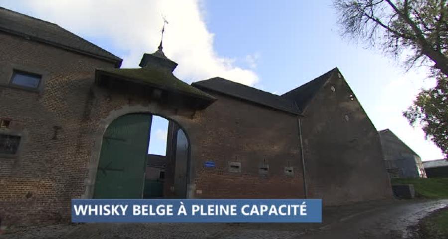 Le whisky belge à pleine capacité