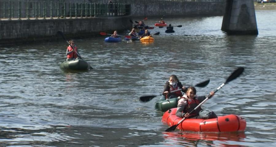 Le packrafting, nouvelle aventure fluviale à Liège !