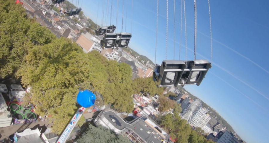 Top of the World: la nouvelle attraction sur la foire de Liège