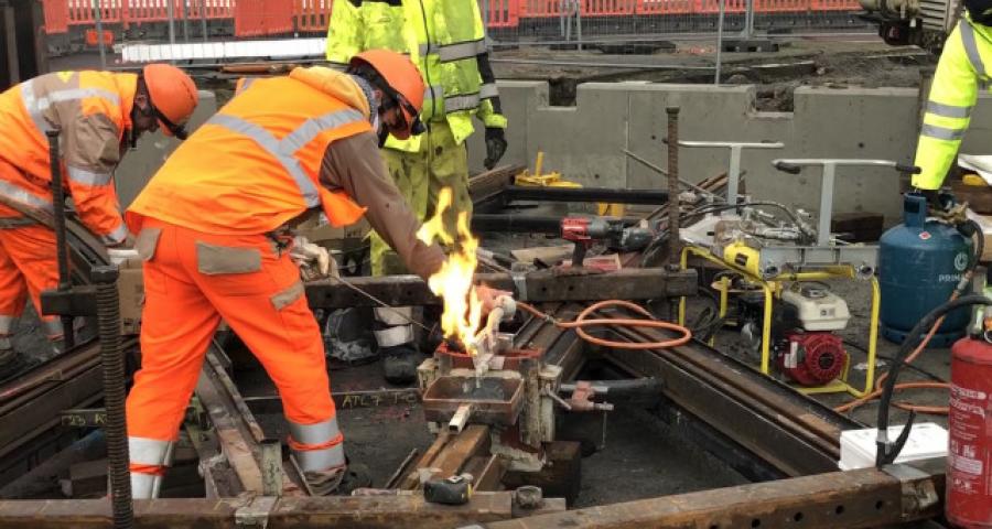 Tram En Commun S3#27 : les soudures aluminothermiques 