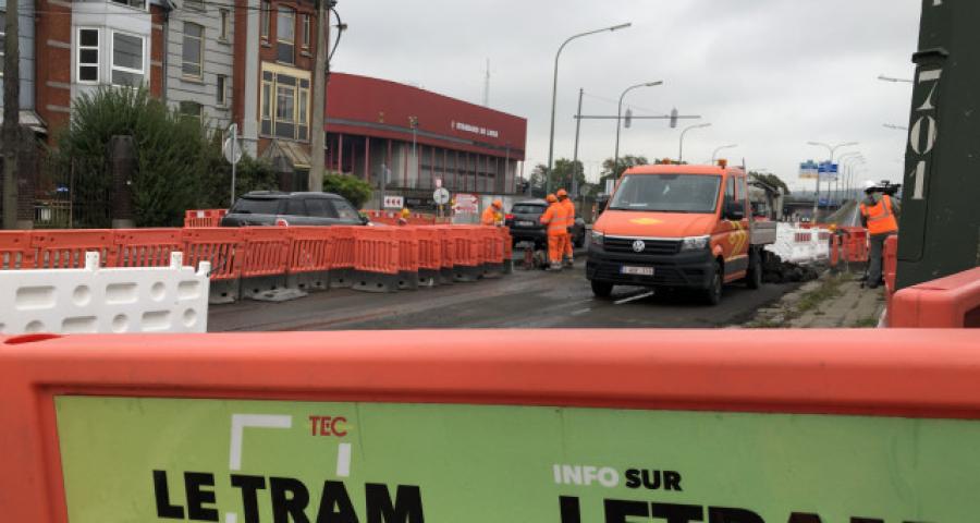 Tram En Commun S3#5 : création de carrefours sur les quais de Sclessin 