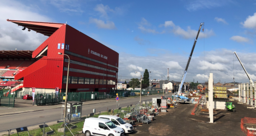 Tram En Commun S4#1 : du P+R de Sclessin à la voie enherbée de Coronmeuse 