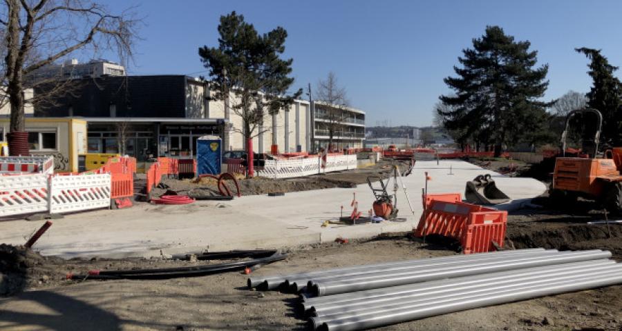 Tram En Commun S4#24 : les préparatifs de la ligne d'essai du tram de Liège 