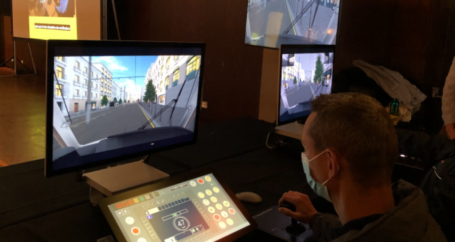 Tram En Commun S4#6 : le Salon du Tram pour le personnel du TEC