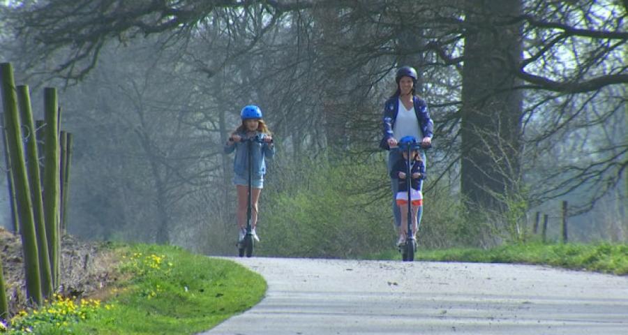 Trotti Fun: La Hesbaye en trottinette électrique
