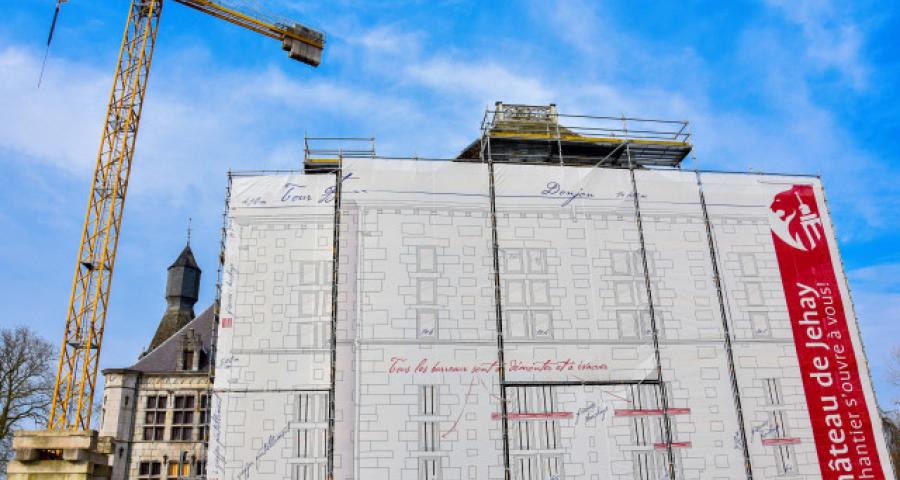 Prenez de la hauteur pour visiter le Château de Jehay