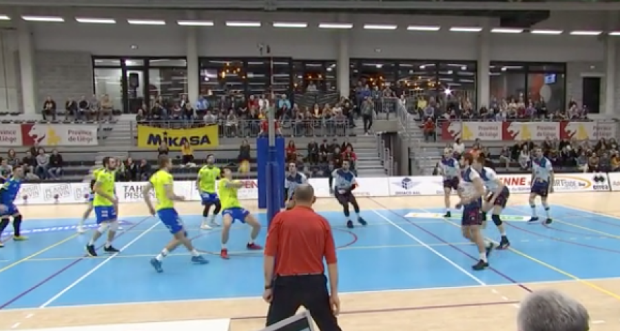 Volley-ball : Waremme vs Axis Guibertin (mars 2019)