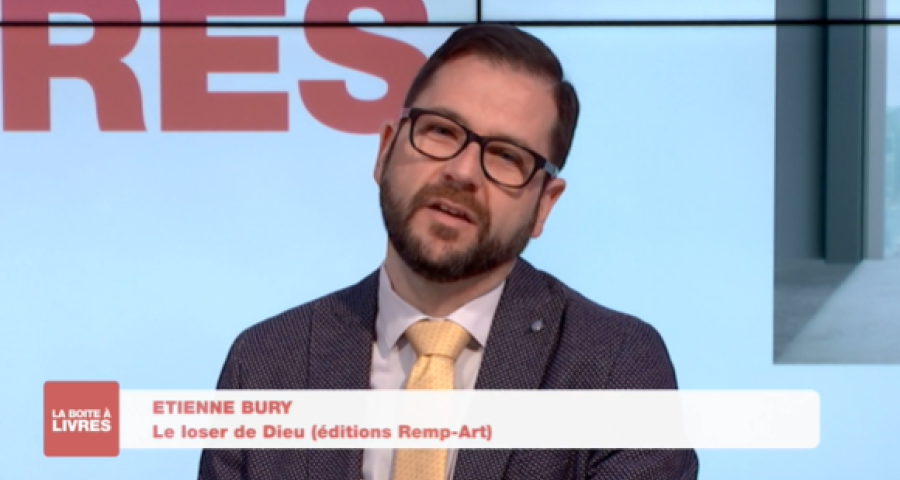 La boîte à livres - Etienne Bury, Le loser de Dieu (Editions Remp-Art) 