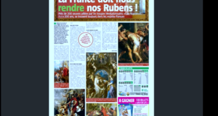 Conférences histoire de Liège : Les spoliations françaises d’œuvres d’art à Liège pendant la Révolution (Pierre-Yves Kairis)