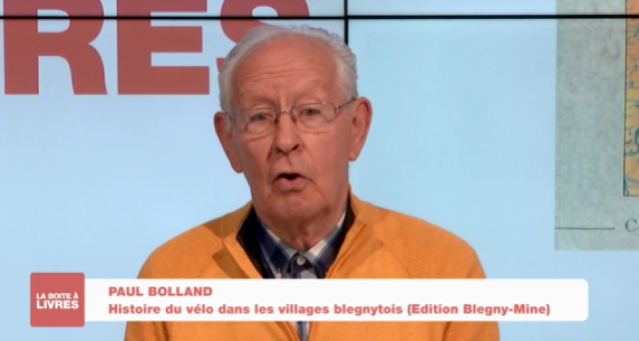 Boite à livres: Paul Bolland, Histoire du vélo dans les villages blegnytois (Edition Blegny-Mine)